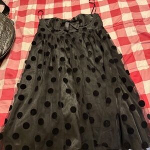 Vintage Betsey Johnson polka dot dress size 0